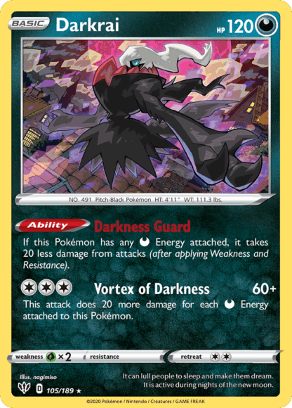 Darkrai Reverse - Darkness Ablaze