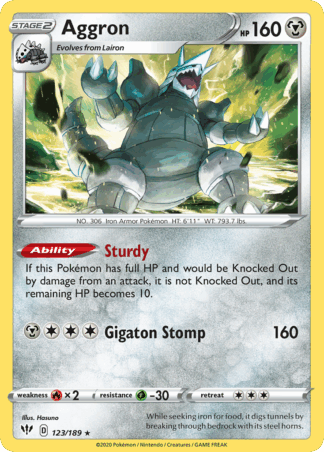 Aggron - Darkness Ablaze