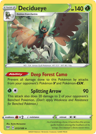 Decidueye Reverse - Darkness Ablaze