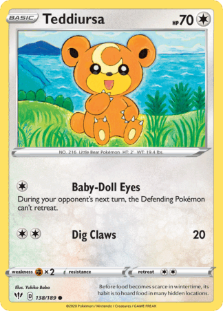 Teddiursa Reverse - Darkness Ablaze