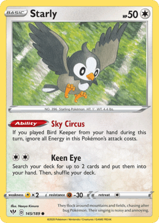 Starly Reverse - Darkness Ablaze