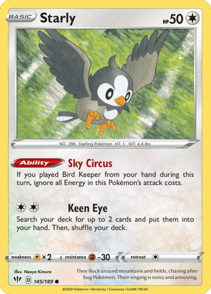 Starly Reverse - Darkness Ablaze