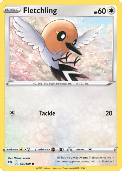 Fletchling Reverse - Darkness Ablaze