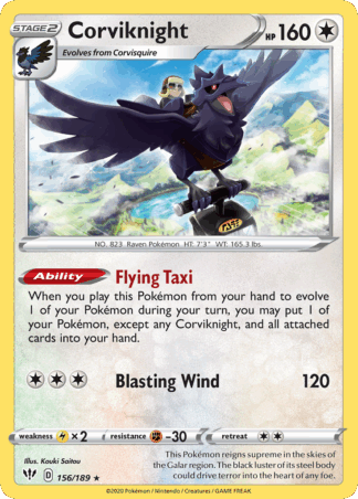 Corviknight Reverse - Darkness Ablaze
