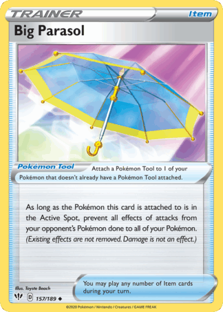 Big Parasol Reverse - Darkness Ablaze