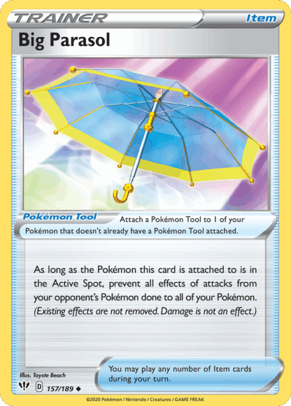 Big Parasol Reverse - Darkness Ablaze