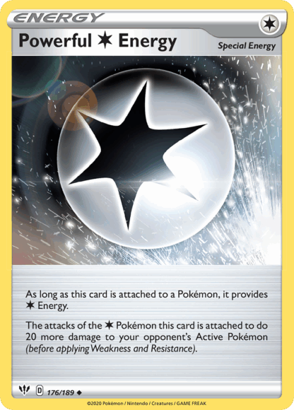 Powerful Colorless Energy Reverse - Darkness Ablaze