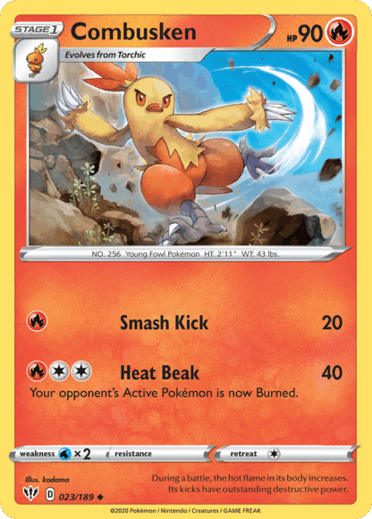 Combusken Reverse - Darkness Ablaze