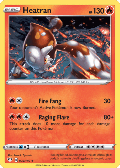 Heatran Reverse - Darkness Ablaze