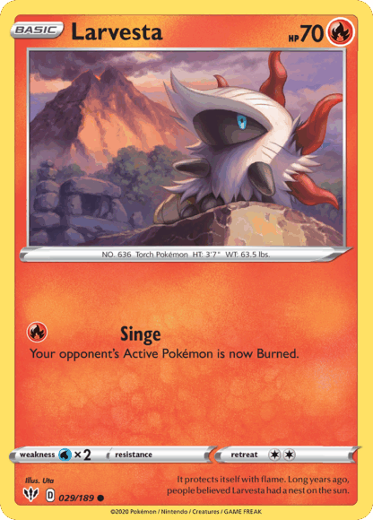 Larvesta Reverse - Darkness Ablaze