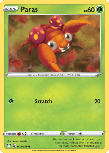 Paras Reverse - Darkness Ablaze