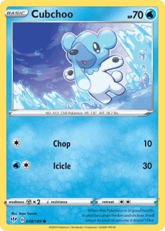 Cubchoo Reverse - Darkness Ablaze
