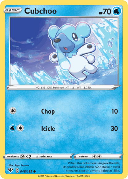 Cubchoo Reverse - Darkness Ablaze