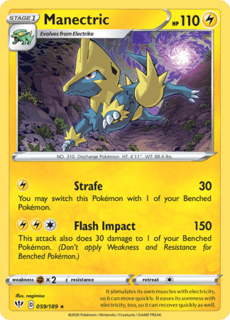 Manectric Reverse - Darkness Ablaze