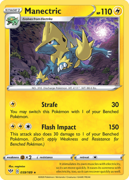 Manectric Reverse - Darkness Ablaze