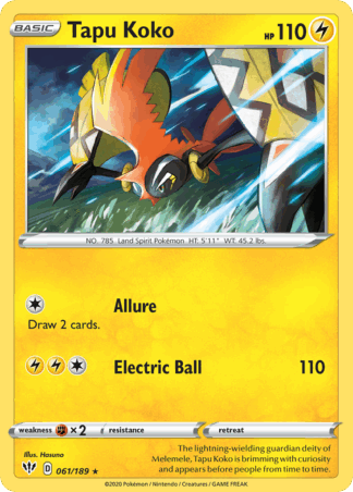 Tapu Koko - Darkness Ablaze
