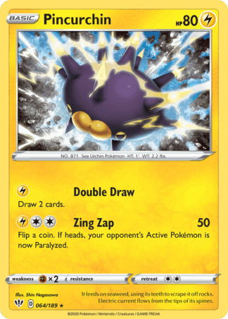Pincurchin Reverse - Darkness Ablaze