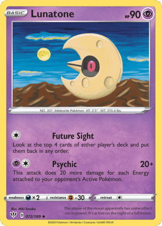 Lunatone Reverse - Darkness Ablaze