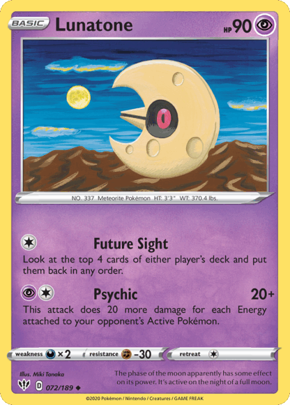 Lunatone Reverse - Darkness Ablaze