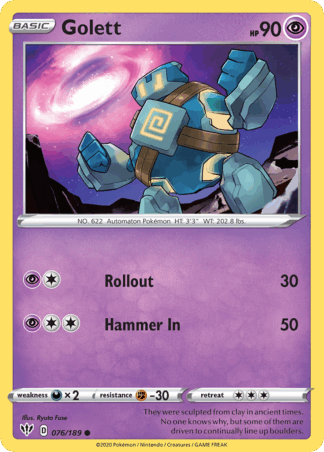 Golett Reverse - Darkness Ablaze