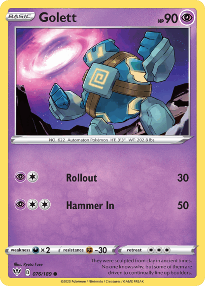 Golett Reverse - Darkness Ablaze