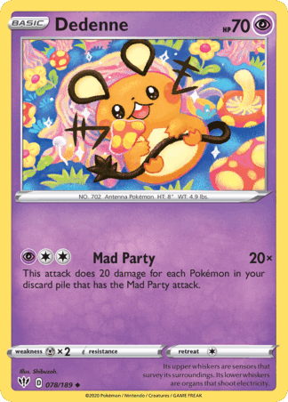 Dedenne Reverse - Darkness Ablaze