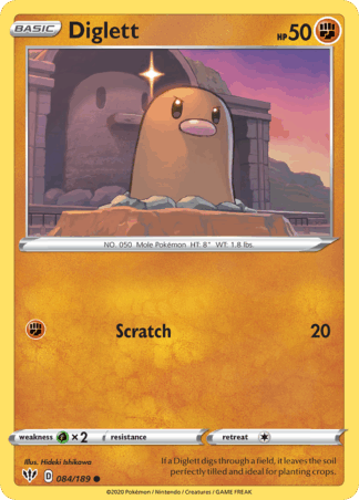Diglett Reverse - Darkness Ablaze