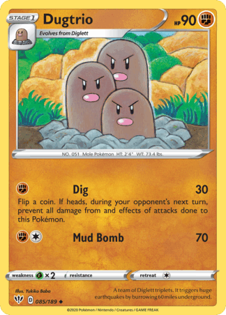 Dugtrio Reverse - Darkness Ablaze