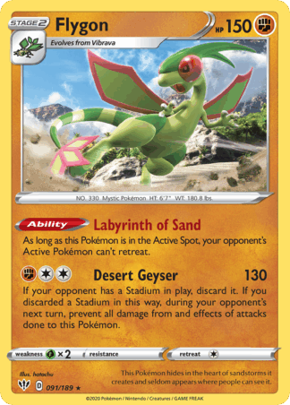 Flygon Reverse - Darkness Ablaze
