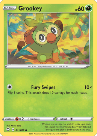 Grookey Reverse - Shining Fates