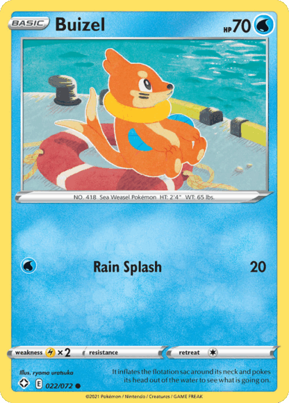 Buizel Reverse - Shining Fates