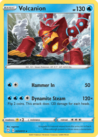 Volcanion Reverse - Shining Fates