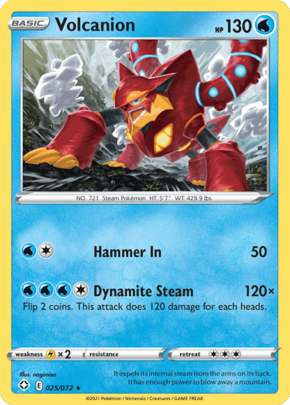 Volcanion Reverse - Shining Fates
