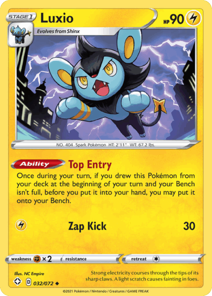 Luxio Reverse - Shining Fates