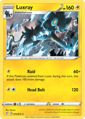 Luxray Reverse - Shining Fates