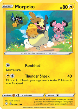 Morpeko Reverse - Shining Fates