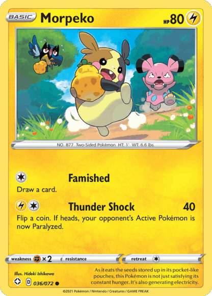 Morpeko Reverse - Shining Fates