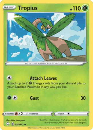 Tropius Reverse - Shining Fates