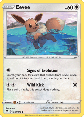 Eevee Reverse - Shining Fates