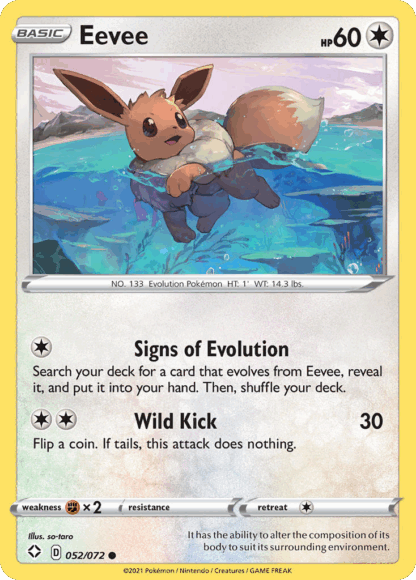 Eevee Reverse - Shining Fates