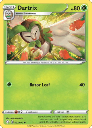 Dartrix Reverse - Shining Fates