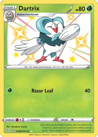 Dartrix - Shining Fates Shiny Vault