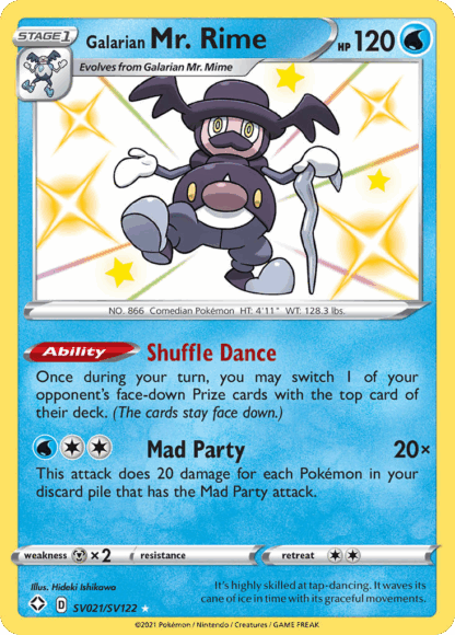 Galarian Mr. Rime - Shining Fates Shiny Vault