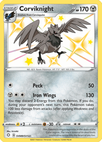 Corviknight - Shining Fates Shiny Vault