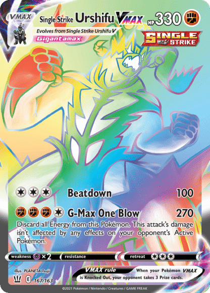 Single Strike Urshifu VMAX - Battle Styles