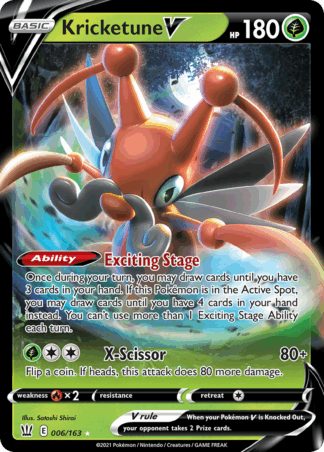 Kricketune V - Battle Styles