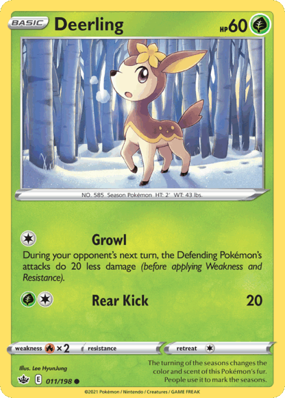 Deerling Reverse - Chilling Reign