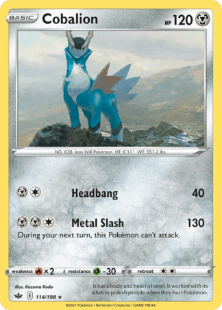 Cobalion Reverse - Chilling Reign