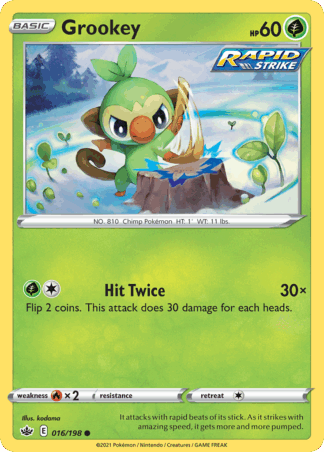 Grookey Reverse - Chilling Reign