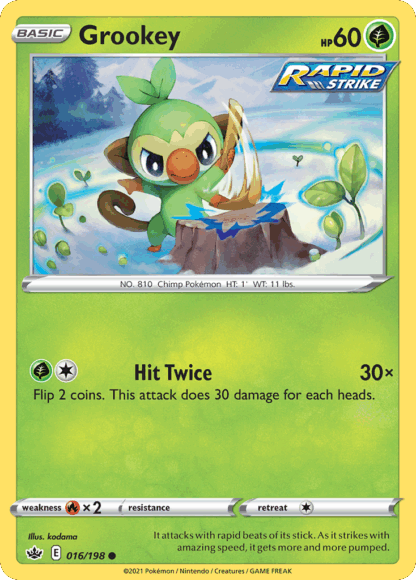 Grookey Reverse - Chilling Reign